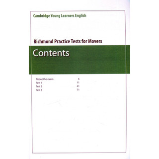Sách Richmond Practice Tests Movers First News - FIN