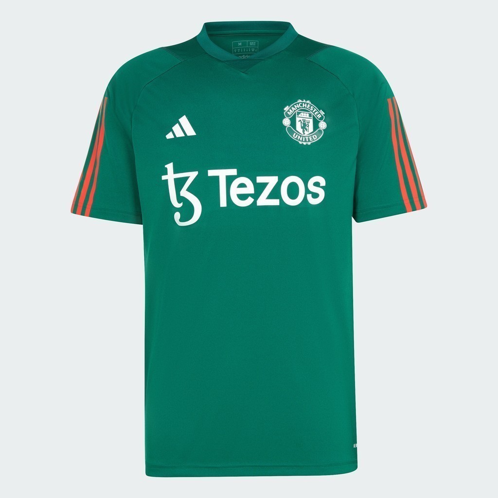 adidas Bóng đá Áo Jersey Tập Luyện Manchester United Tiro 23 Nam màu xanh lá IQ1527