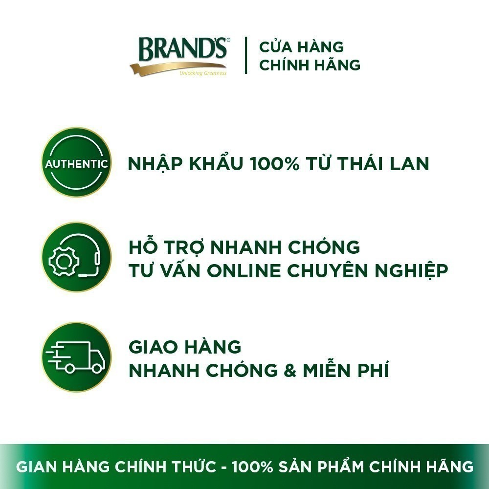 [DÙNG THỬ] Hũ nước cốt gà BRAND'S vị truyền thống (1 hũ x 70ml)