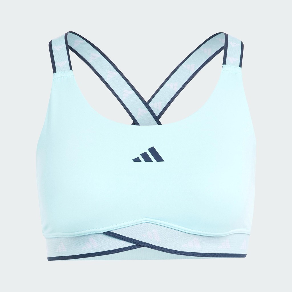 adidas Tập luyện Áo Bra Tập Luyện Medium Support Techfit Powerimpact Nữ Màu xanh da trời HN7250