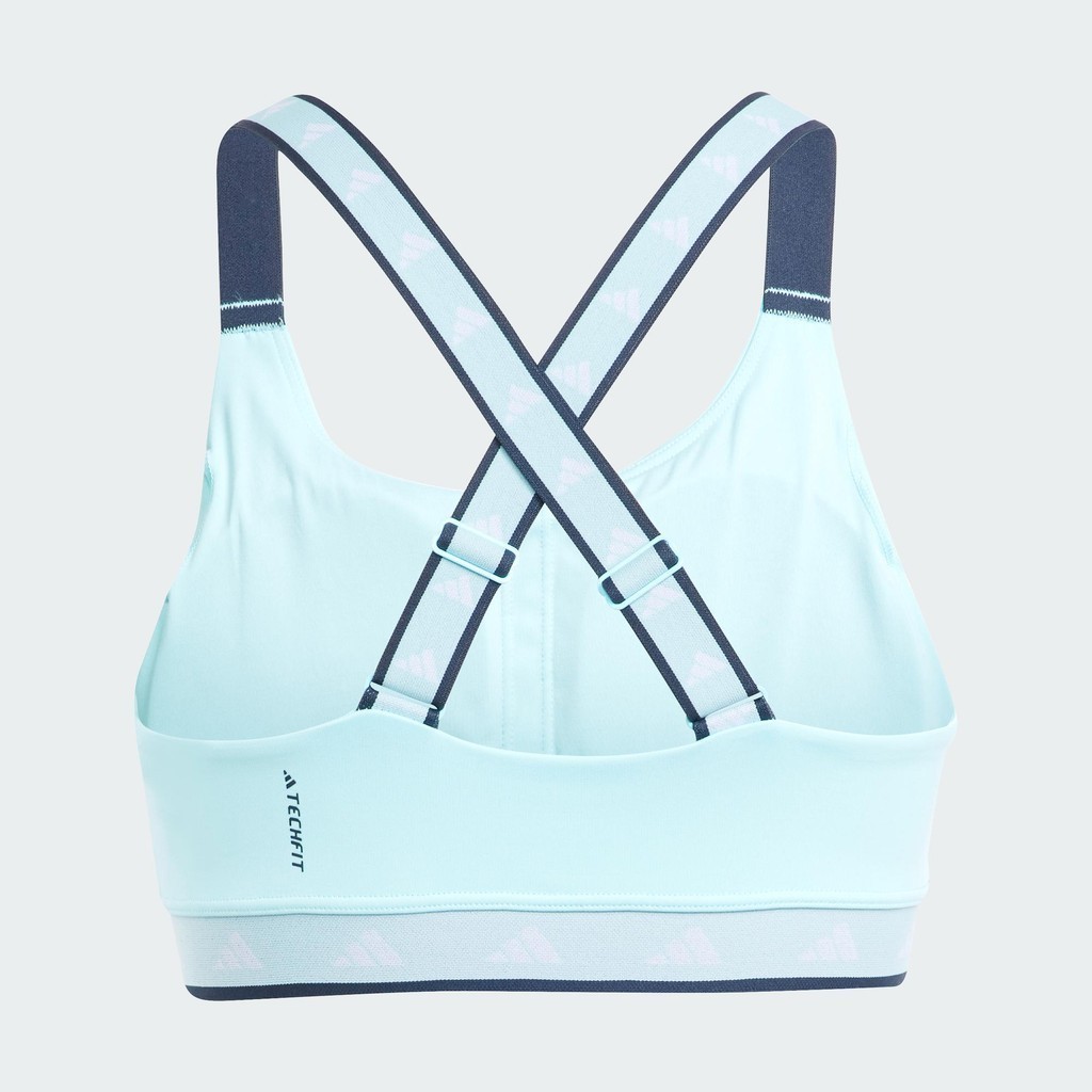 adidas Tập luyện Áo Bra Tập Luyện Medium Support Techfit Powerimpact Nữ Màu xanh da trời HN7250