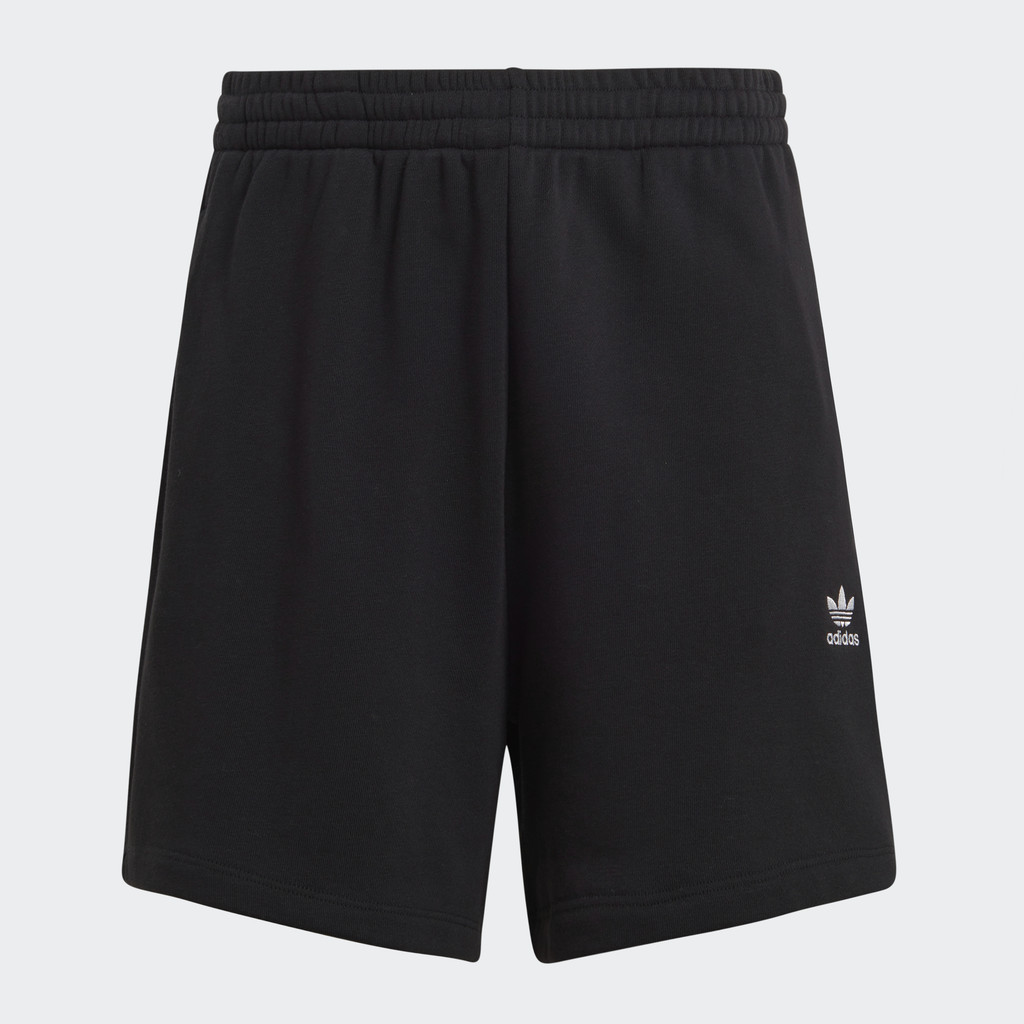 adidas Phong cách sống Quần Short Vải Thun Da Cá Essentials Adicolor Nữ Đen IA6451