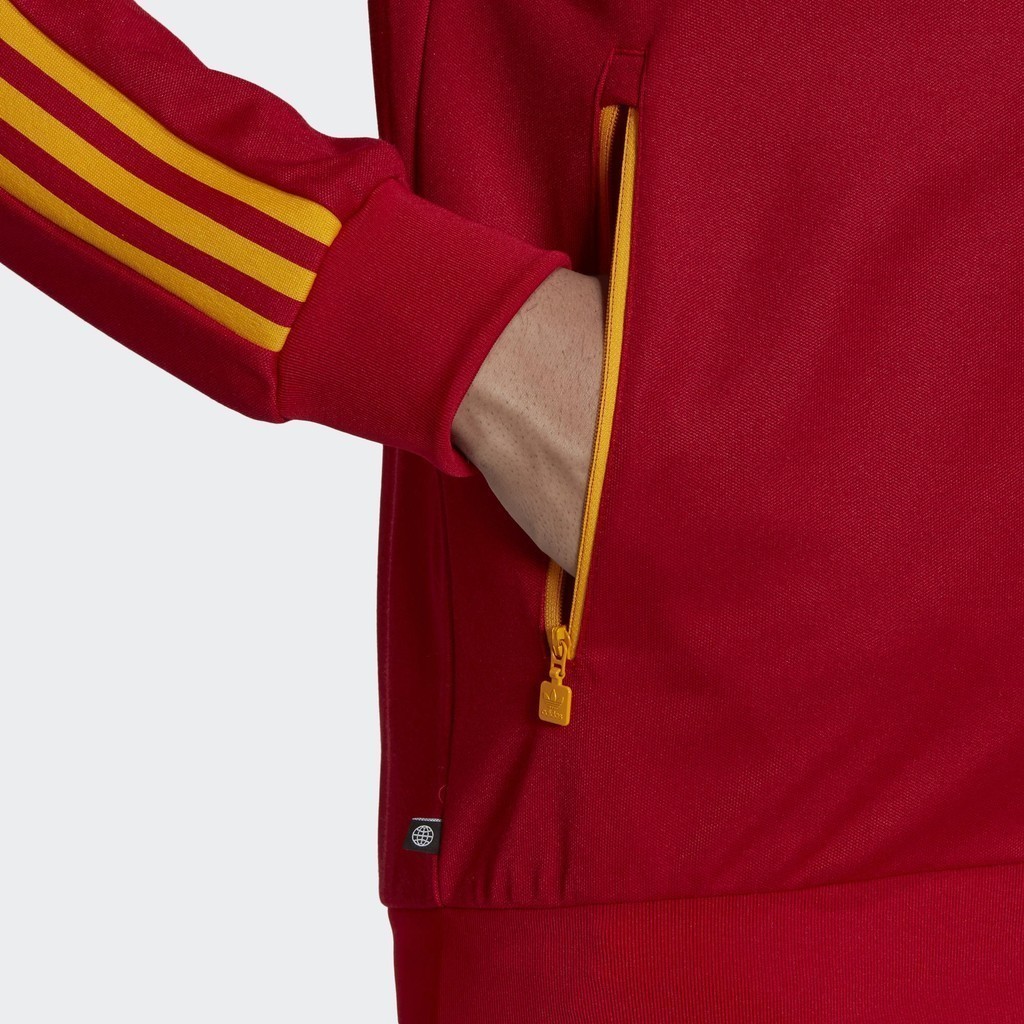 Adidas Phong cách sống Áo Track Jacket Beckenbauer Nam Đỏ HK7407