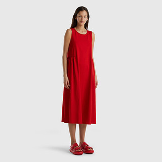 [Chính Hãng] United Colors of Benetton Đầm Dài Sát Nách 100% Cotton