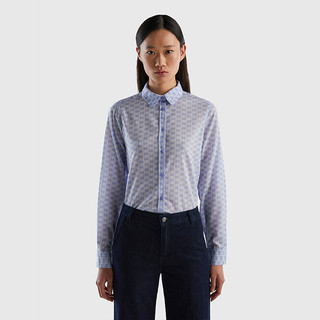[Chính Hãng] United Colors of Benetton Áo Sơ Mi Nữ 100% Cotton