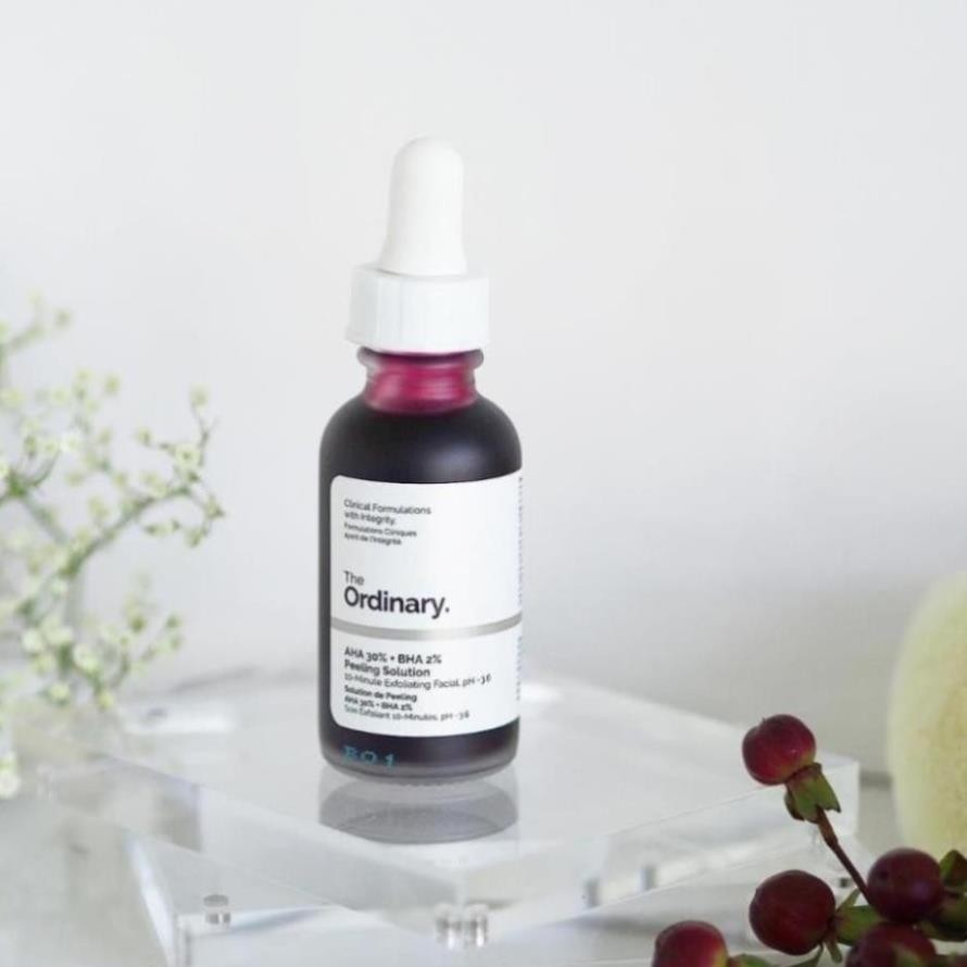 Serum tẩy da chết The Ordinary AHA 30% BHA 2% Peeling Solution giảm mụn