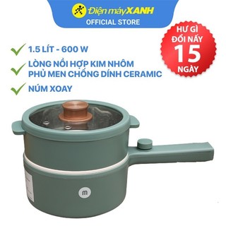 Ca nấu đa năng mishio mk-271 1.5 lít - hàng chính hãng