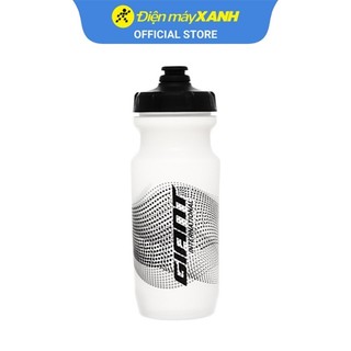 Bình nước xe đạp Giant 600CC Trắng đốm đen