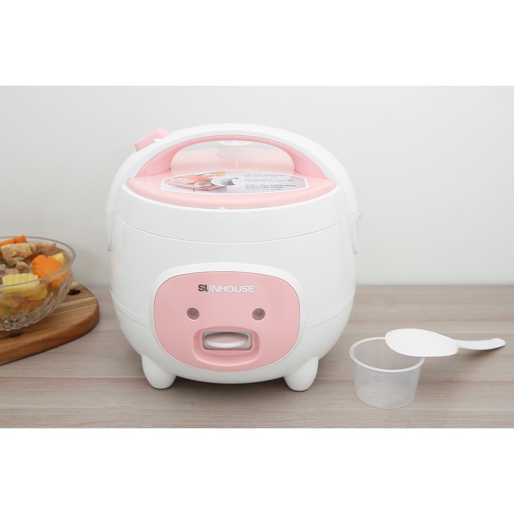 Nồi cơm nắp gài Sunhouse 1.2 lít SHD8217W - Hàng chính hãng