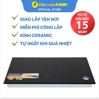 Bếp từ đôi lắp âm bluestone icb-6821 - hàng chính hãng