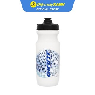 Bình nước xe đạp Giant 600CC Trắng đốm xanh