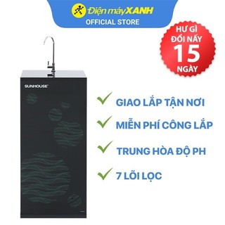 Máy lọc nước ro sunhouse sha8866k 7 lõi - hàng chính hãng