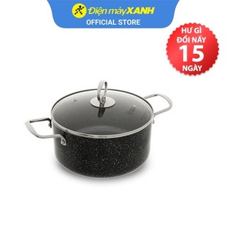 Nồi nhôm chống dính nắp kính 16 cm Điện máy XANH DMX NDE