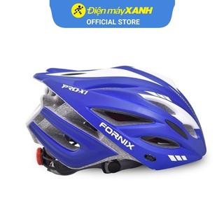 Nón bảo hiểm xe đạp fornix a02nx1 size l xanh trắng