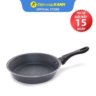 Chảo nhôm chống dính đáy từ 28 cm happycook mfp-28ih gray
