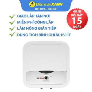 Máy nước nóng gián tiếp ariston 15 lít 2500w an2 15 rs 2.5 fe
