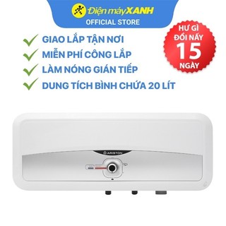 [FREESHIP] Máy nước nóng gián tiếp Ariston 20 lít 2500W SL2 20 RS 2.5 FE