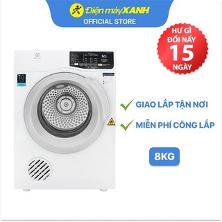 Máy sấy thông hơi electrolux 8 kg edv805jqwa