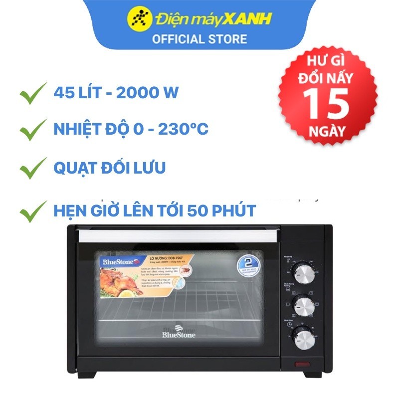 Lò nướng Bluestone EOB-7567 45 lít