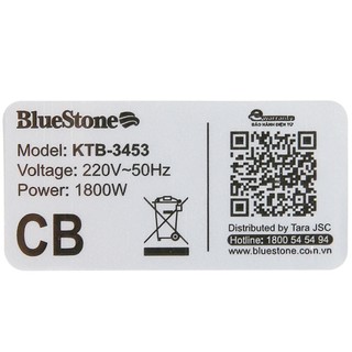 Bình đun siêu tốc Bluestone 1.5 lít KTB-3453 kem