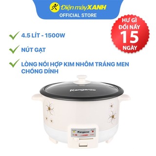 Nồi lẩu điện kangaroo kg272 4.5 lít