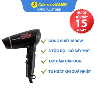 Máy sấy tóc Panasonic EH-ND30-K645 1800W gấp gọn 3 tốc độ sấy - Chính hãng BH 12 tháng