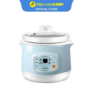 Nồi nấu chậm bonbébé 1 lít bb-38 xanh