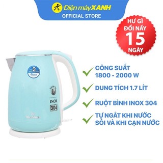 Bình đun siêu tốc Bluestone 1.7 lít KTB-3458