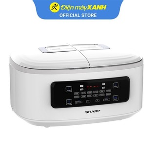 Nồi cơm 2 ngăn đa năng Sharp KN-TC50VN-WH - Chính hãng BH 12 tháng