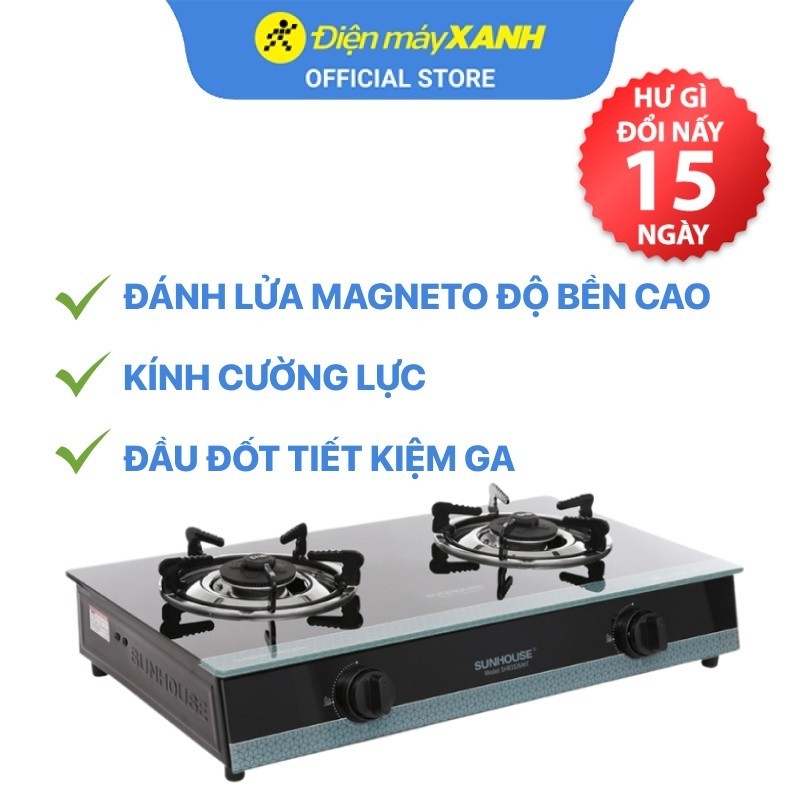 Bếp ga đôi Sunhouse SHB3326MT
