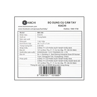 Bộ dụng cụ 45 món Kachi MK-166