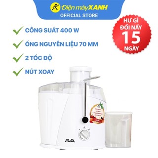 Máy ép trái cây AVA GS-320 400 W - Chính hãng BH 12 tháng - Ống nguyên liệu 70 mm