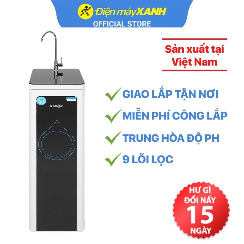[FREESHIP] Máy lọc nước RO Karofi B930 9 lõi