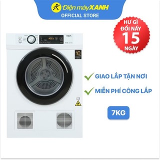 Máy sấy thông hơi aqua 7 kg aqh-v700fw