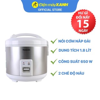 [Mã ELHA22 giảm 6% đơn 300K] Nồi cơm điện Panasonic 1.8 lít SR-MVN187LRA