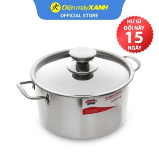 Nồi inox nắp inox 20 cm sunhouse shg120-20