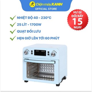 Lò nướng kiêm nồi chiên không dầu Unie Q36 25 lít công suất 1700W - Hàng chính hãng BH 12 tháng