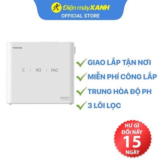 Máy lọc nước ro toshiba twp-n1686uv 3 lõi