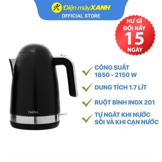 Bình đun siêu tốc delites 1.7 lít fk-1802