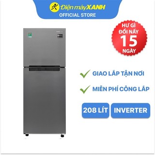 [FREESHIP] Tủ lạnh Samsung ngăn đá trên Inverter 208 lít RT19M300BGS/SV - Chính hãng BH 2 năm - Miễn phí lắp đặt