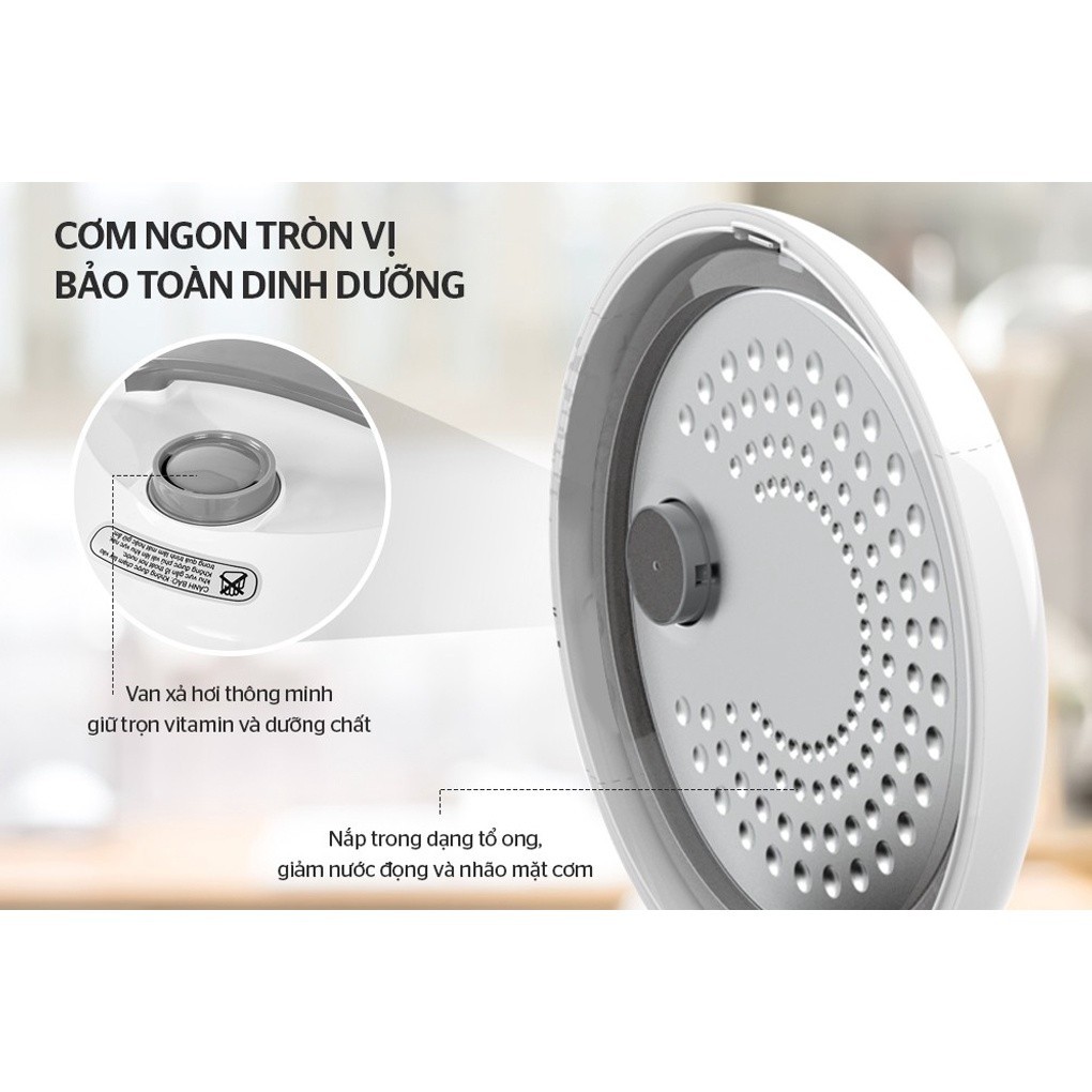 Nồi cơm nắp gài Sunhouse 1.8 lít SHD8603