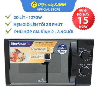 Lò vi sóng có nướng BlueStone MOB-7716 20 lít 1270 W - Chính hãng BH 2 năm