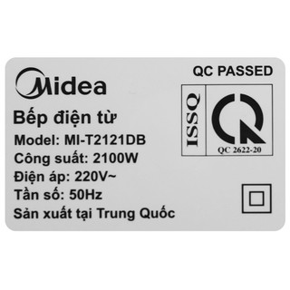 Bếp từ Midea MI-T2121DB