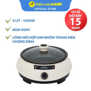 Nồi lẩu điện Delites NL001 3 lít
