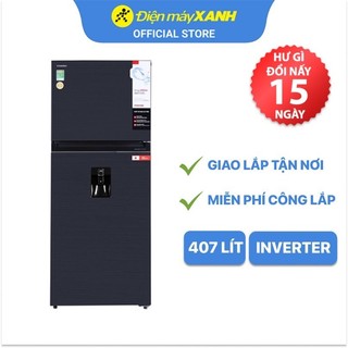 [FREESHIP] Tủ lạnh Toshiba ngăn đá trên Inverter 407 lít GR-RT535WE-PMV(06)-MG - Chính hãng BH 2 năm - Miễn phí lắp đặt
