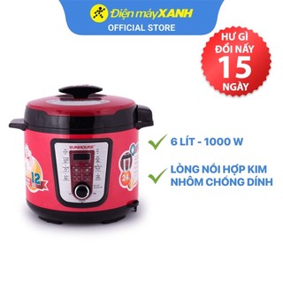 Nồi áp suất điện Sunhouse SHD 1767 6.0 lít