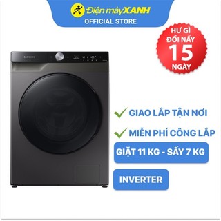 [FREESHIP] Máy giặt sấy Samsung AI Inverter 11kg WD11T734DBX/SV