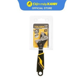 Mỏ lết cán nhựa đen tolsen 15308 15cm