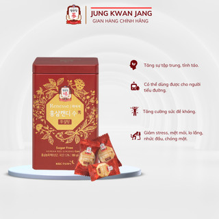 Kẹo Hồng Sâm Hàn Quốc Cao Cấp KGC Jung Kwan Jang - Ginseng Candy 180g (Không Đường)