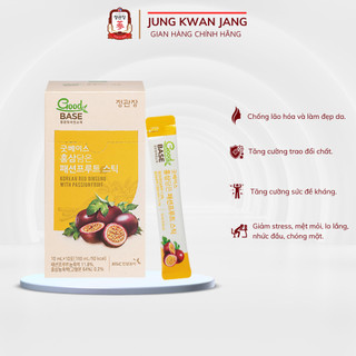 Nước Sâm Hàn Quốc Goodbase Tinh Chất Chanh Dây KGC Jung Kwan Jang (10ml x 10 gói)